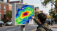 Capitol Hill, NJ Simulated Weather Radar Map