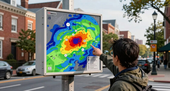 Capitol Hill, NJ Simulated Weather Radar Map