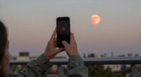 Look up Monday evening for the full strawberry moon