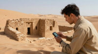 Lost city discovered beneath Egypt's desert with ancient church