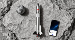 This SpaceX rocket is about to slam into the moon at 5,400 mph