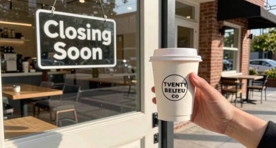 Twenty Below Coffee Co. announces it is closing
