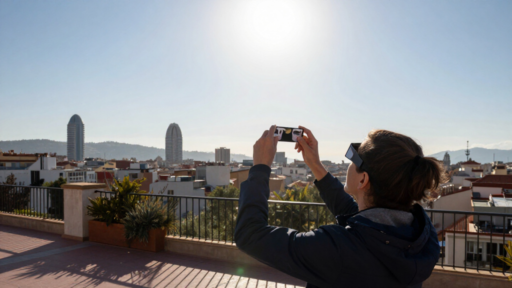 Today’s Solar Eclipse In Barcelona: Best Viewing Spots