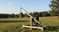 Tom Stanton's Supersonic Trebuchet Breaks Sound Barrier With Gravity Alone