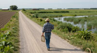 An Agricultural “Island” In The Saskatchewan River Delta