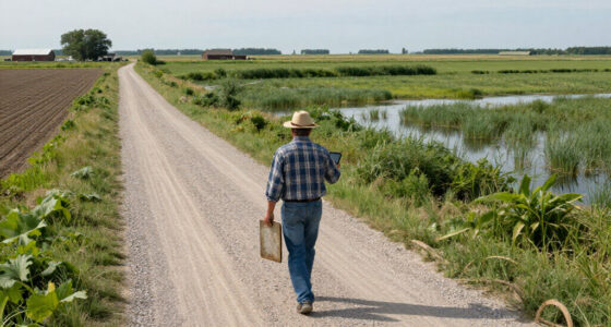 An Agricultural “Island” In The Saskatchewan River Delta