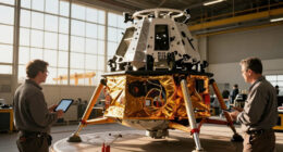 NASA, Partners Accelerate Lander Development For 2028 Moon Missions